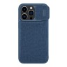 Чехол Nillkin Qin Pro (Cloth) для iPhone 14 Pro Max, Elite Blue