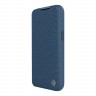 Чехол Nillkin Qin Pro (Cloth) для iPhone 14 Pro Max, Elite Blue