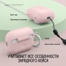 Чехол Elago Silicone Hang case для AirPods Pro 2, розовый