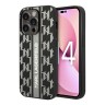 Чехол Lagerfeld PU Monogram Vertical logo Hard для iPhone 14 Pro, серый