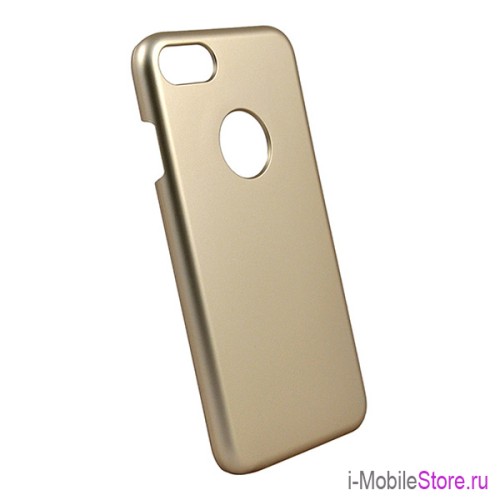 Чехол iCover Rubber Hole для iPhone 7/8/SE 2020, золотой