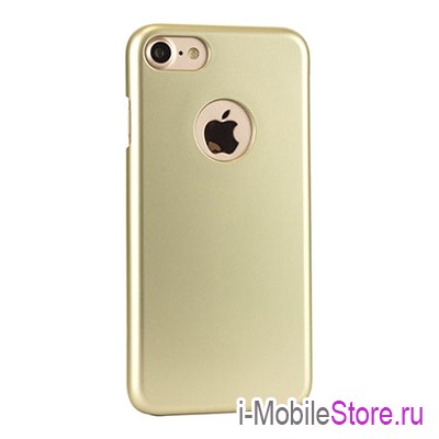 Чехол iCover Rubber Hole для iPhone 7/8/SE 2020, золотой