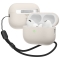 Чехол Elago Liquid case with Round strap для AirPods Pro 2, бежевый