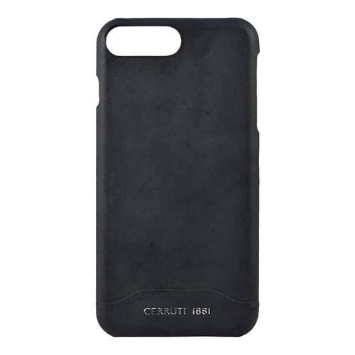 Кожаный чехол Cerruti Smooth Leather Hard для iPhone 7 Plus/8 Plus, черный