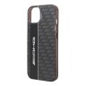 Чехол AMG Double layer Carbon pattern для iPhone 14, черный
