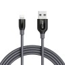Anker Powerline+ USB-A/Lightning MFI (1.8 м), серый (A8122) A8122HA1