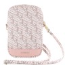 Guess для смартфонов сумка Wallet Zipper Pouch G CUBE Pink
