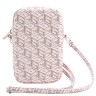 Guess для смартфонов сумка Wallet Zipper Pouch G CUBE Pink