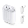 Накладки Elago Secure Fit для AirPods 1/2, серый/белый (2 пары)