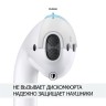 Накладки Elago Secure Fit для AirPods 1/2, серый/белый (2 пары)