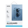 Uniq стекло для iPhone 16/16 Plus OPTIX Camera Lens AluGuard Pearl Blue