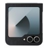 Karl Lagerfeld для Galaxy Z Flip 6 чехол PU-кожа Saffiano Monogram Metal logo Black
