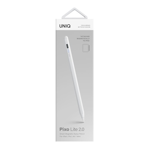 Uniq стилус PIXO LITE 2.0 Magnetic Stylus for iPad White