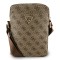 Guess для планшетов 8" сумка 4G Bag with Triangle metal logo Brown