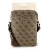Guess для планшетов 8" сумка 4G Bag with Triangle metal logo Brown