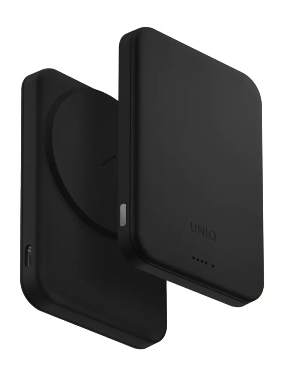 Uniq внешний аккумулятор Lyden Lexa 5000W Magnetic wireless 15W USB-C PD 20W Black
