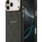 Guess для iPhone 17 Pro Max чехол PU 4G Classic metal logo Gold camera Hard Black (MagSafe)