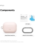 Elago для AirPods Pro 3 чехол Silicone Hang case Sand Pink