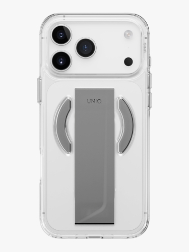 Uniq для iPhone 17 Pro Max чехол Heldro Air with FlexGrip Lucent Clear (MagSafe)
