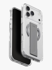 Uniq для iPhone 17 Pro Max чехол Heldro Air with FlexGrip Lucent Clear (MagSafe)