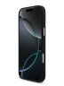Guess для iPhone 17 Pro Max чехол PU 4G Triangle Diamond metal logo Gold camera Hard Black (MagSafe)