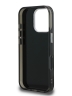 Karl Lagerfeld для iPhone 16 Pro чехол PC/TPU Sketch Metal Camera Hard Black