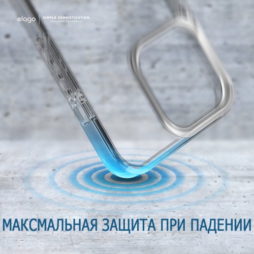 Чехол Elago HYBRID для iPhone 13, прозрачный