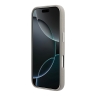 Karl Lagerfeld для iPhone 17 Pro чехол PU Full Wrapped K HEAD Metal logo & Cam Hard Grey (MagSafe)