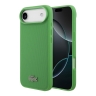 Lacoste для iPhone Air чехол PVC Lacquer Metal logo Hard Estragon (MagSafe)