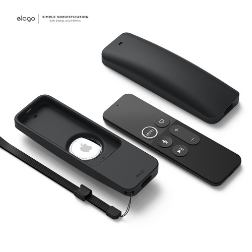 Чехол Elago R5 Locator Case для пульта Apple TV (по 2020 г.), черный