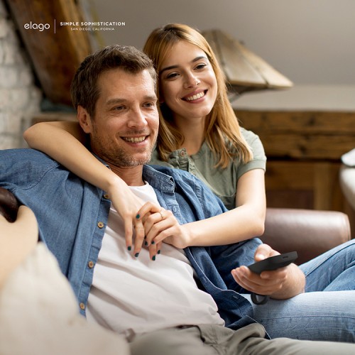 Чехол Elago R5 Locator Case для пульта Apple TV (по 2020 г.), черный