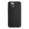 Чехол подставка Uniq Transforma для iPhone 14 Pro, черный (MagSafe)