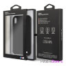 Чехол BMW M Collection Liquid silicone для iPhone XR, черный