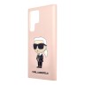 Чехол Lagerfeld Liquid silicone NFT Karl Ikonik Hard для Galaxy S23 Ultra, розовый