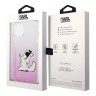 Чехол Karl Lagerfeld Choupette Fun Hard Gradient для iPhone 14 Plus, розовый