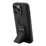 Чехол BMW M-Collection PU + Grip stand Hot stamp Hard для iPhone 14 Pro, черный