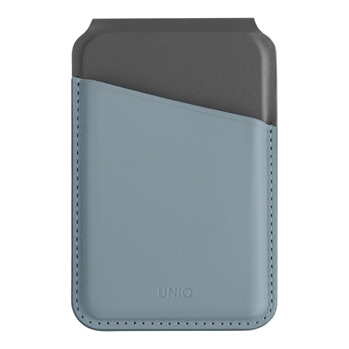 Uniq магнитный бумажник Lyden DS Magnetic FRID-blocking cardholder with Stand Washed Blue/Black