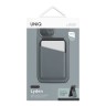 Uniq магнитный бумажник Lyden DS Magnetic FRID-blocking cardholder with Stand Washed Blue/Black