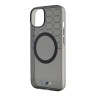 BMW для iPhone 15 чехол M-Collection PC/TPU Printed pattern Hard Grey (MagSafe)