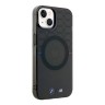 BMW для iPhone 15 чехол M-Collection PC/TPU Printed pattern Hard Grey (MagSafe)