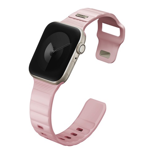 Uniq для Apple Watch 42-41-40 mm ремешок STRIDE FKM Rubber Pale Pink