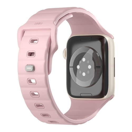 Uniq для Apple Watch 42-41-40 mm ремешок STRIDE FKM Rubber Pale Pink