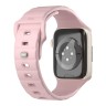 Uniq для Apple Watch 41/40/38 mm ремешок STRIDE FKM Rubber Pale Pink