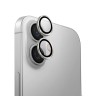 Uniq стекло для iPhone 16/16 Plus OPTIX Camera Lens AluGuard Silver