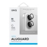 Uniq стекло для iPhone 16/16 Plus OPTIX Camera Lens AluGuard Silver