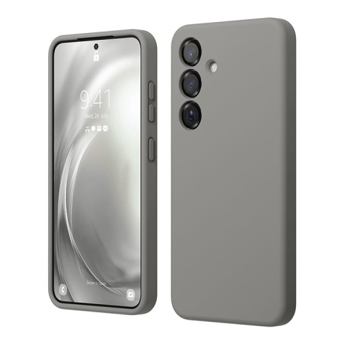 Elago для Galaxy S25 чехол Soft silicone (Liquid) Medium Grey