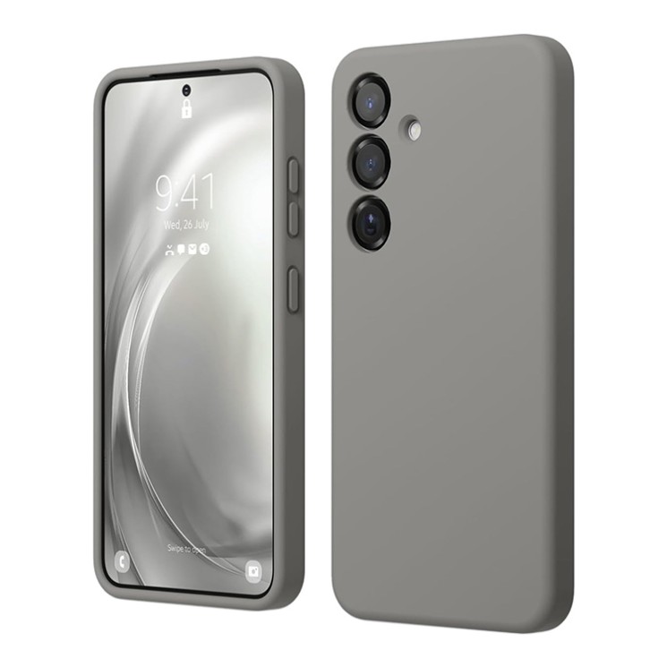 Elago для Galaxy S25 чехол Soft silicone (Liquid) Medium Grey