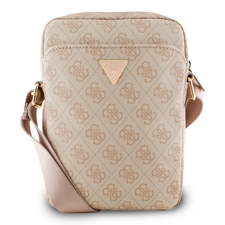 Guess для планшетов 8" сумка 4G Bag with Triangle metal logo Pink