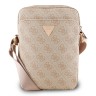 Guess для планшетов 8" сумка 4G Bag with Triangle metal logo Pink