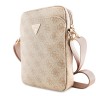 Guess для планшетов 8" сумка 4G Bag with Triangle metal logo Pink